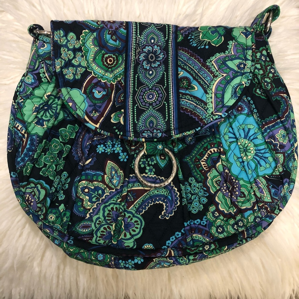 Vera Bradley Retired Pattern Saddle Up Bag